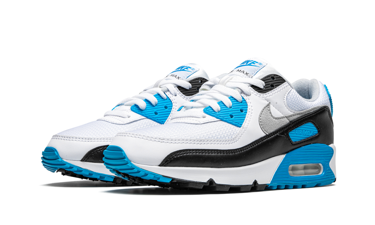 "Laser Blue" Air Max 90 CJ6779 100 - product image from the listing.