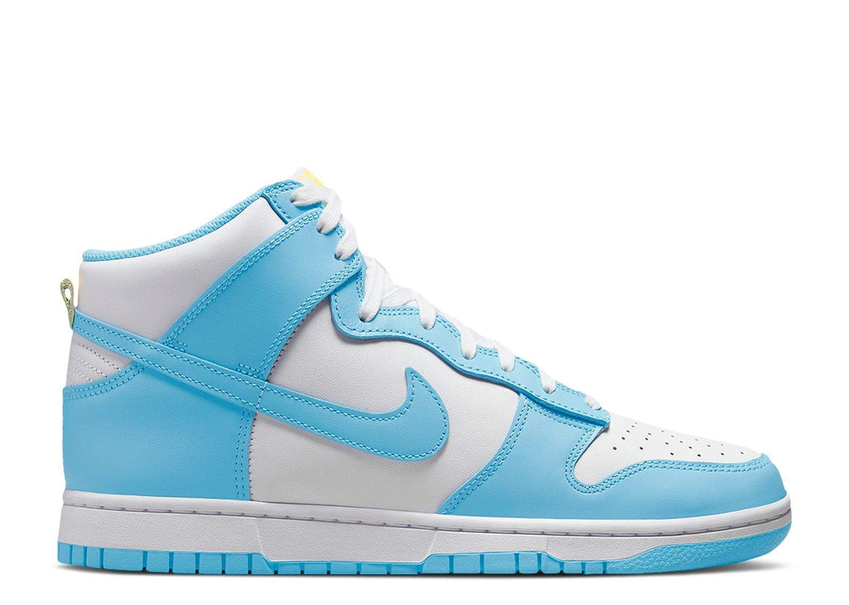 "Blue Chill" Nike Dunk High Sneakers - product image from the listing.