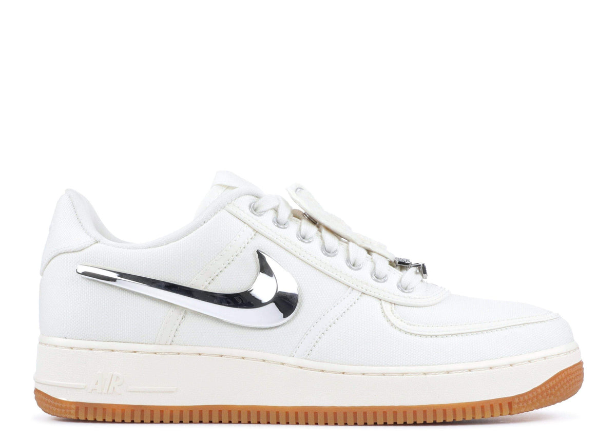 "Sail" Nike Travis Scott x Air Force 1 Sneakers - product image from the listing.