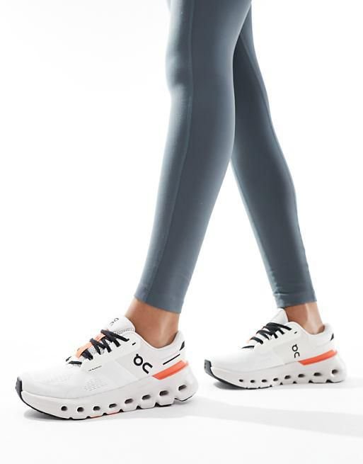 On Cloudrunner 2 Running Shoes in White Sand - product image from the listing.