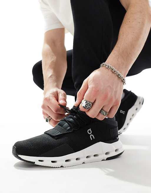 On Cloudnova Phantom White Lifestyle Trainers - product image from the listing.