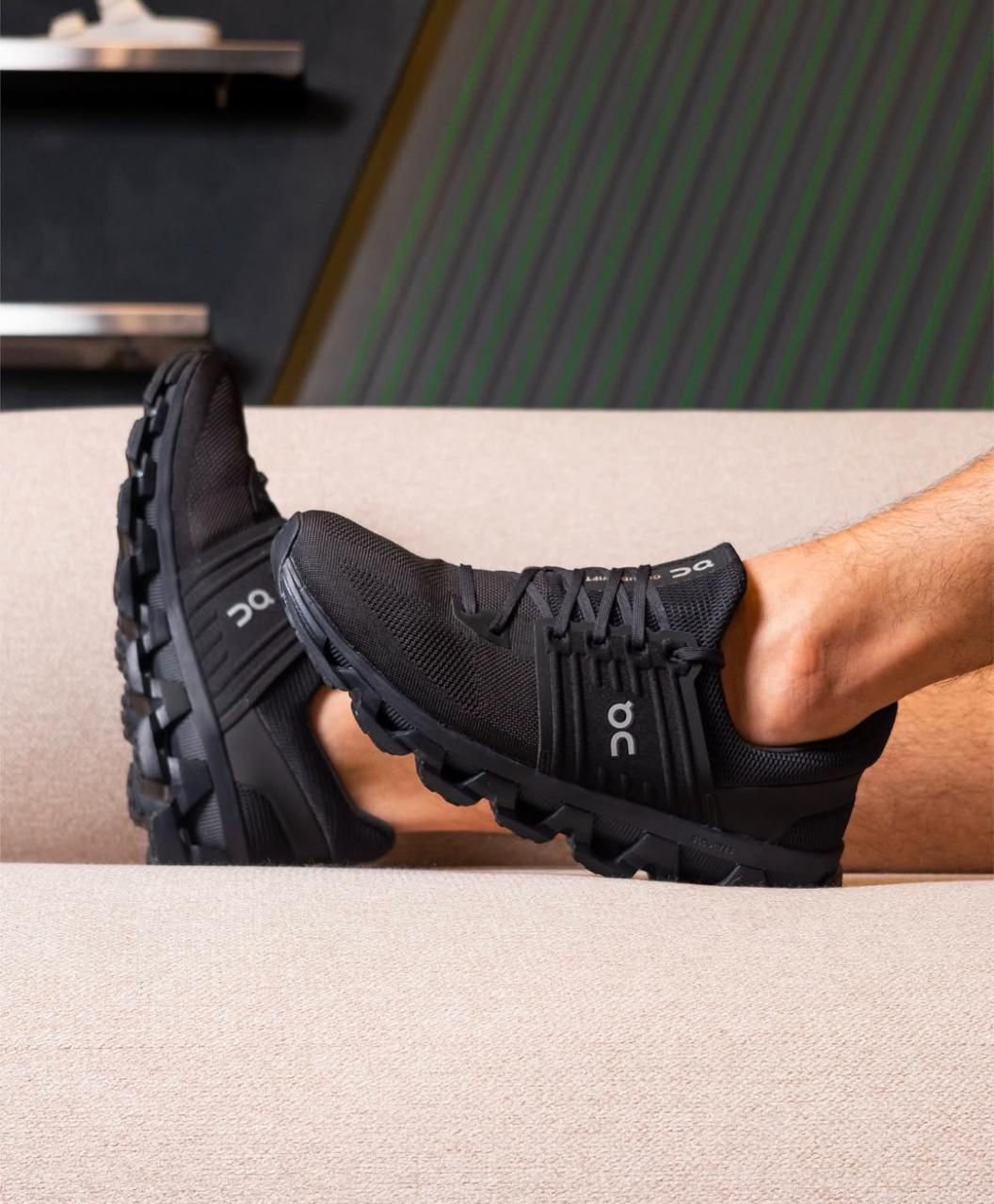 On Cloudswift 3 AD All Running Shoes in Black - product image from the listing.