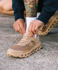 On Cloudvista 2 Chai Dune Trail Shoes for Running - product image from the listing.