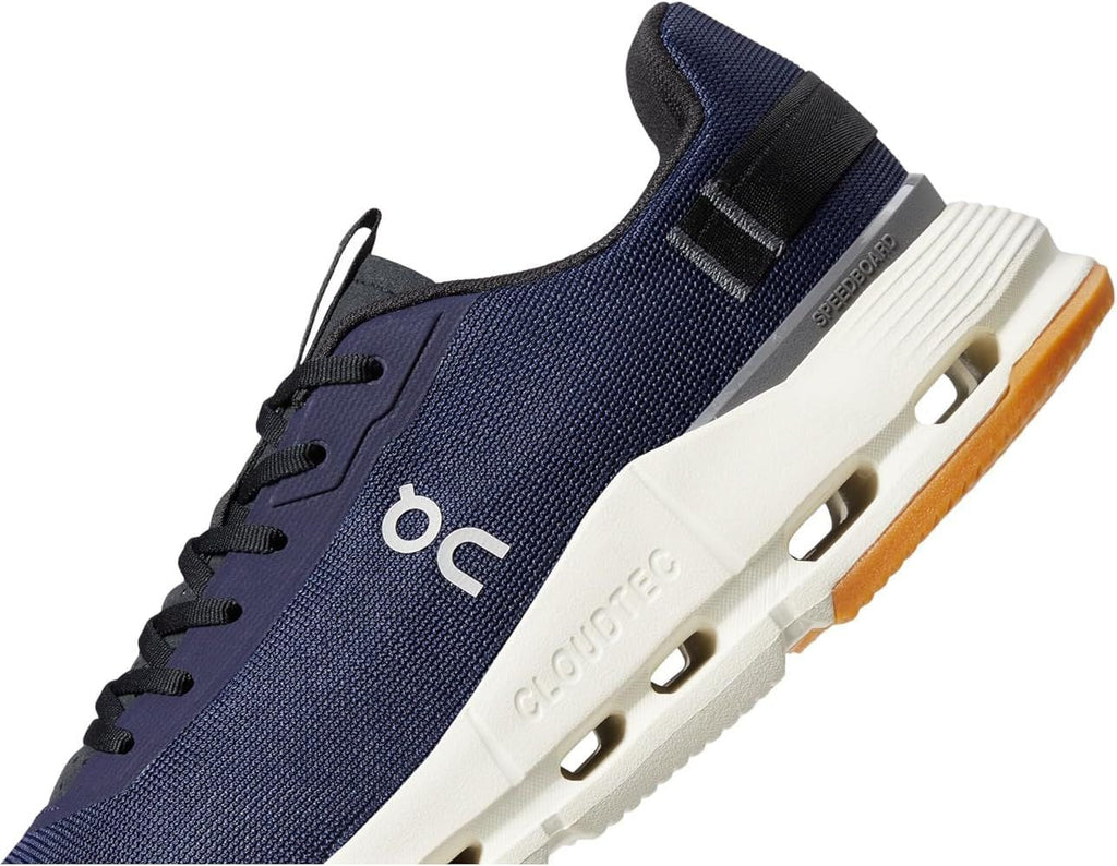 Men's On Cloudnova Form 2 Blue/White Lifestyle Sneakers - product image from the listing.