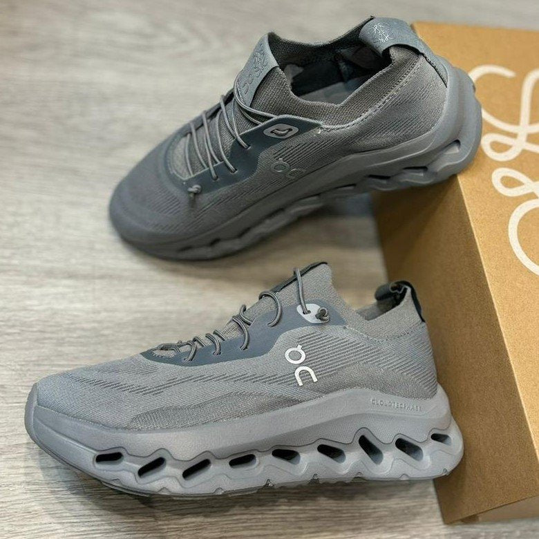 LOEWE x On Cloudtilt Grey Lifestyle Trainers - product image from the listing.