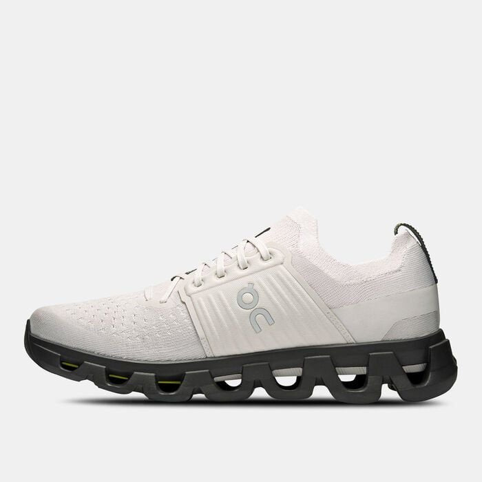 On Cloudswift 4 Running Shoes in Wolf/Black - product image from the listing.