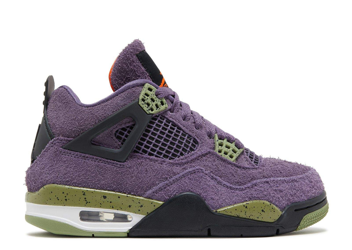 "Canyon Purple" Air Jordan 4 Retro Sneakers - product image from the listing.