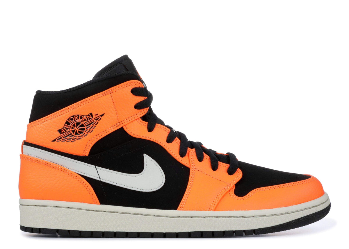 "Black Cone" Air Jordan 1 Mid Sneakers - product image from the listing.