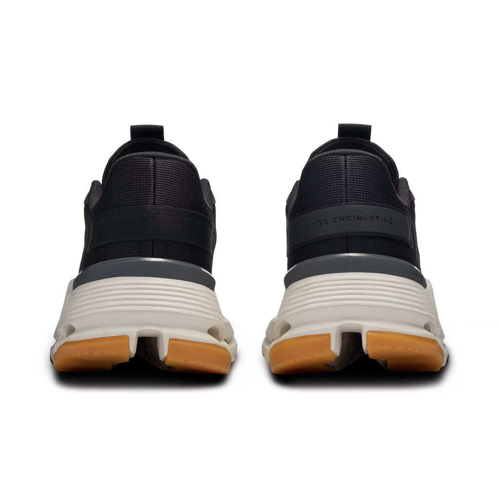 Women's On Cloudnova Form 2 Black/Ivory Lifestyle Sneakers - product image from the listing.