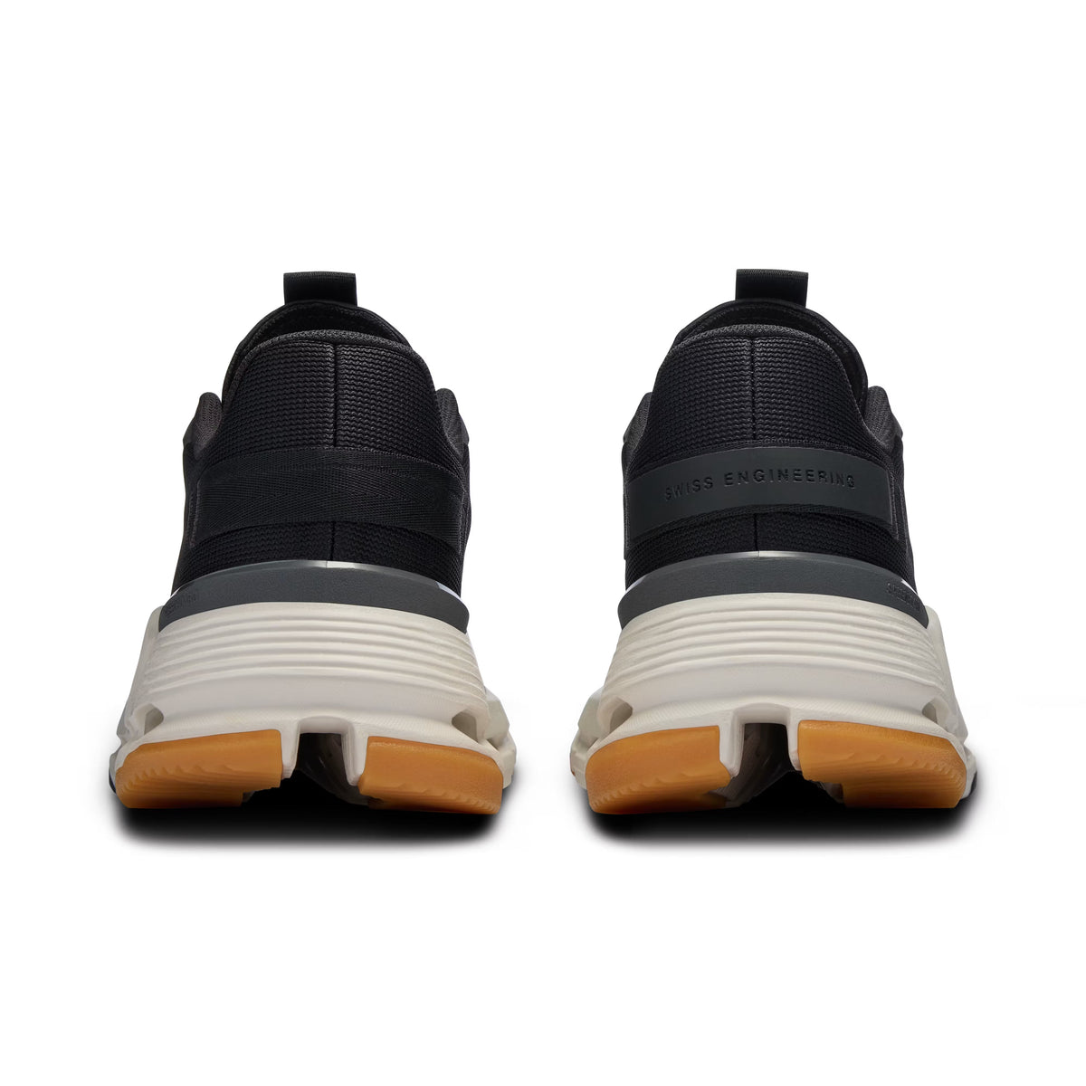 Women's On Cloudnova Form 2 Black/Ivory Lifestyle Sneakers - product image from the listing.