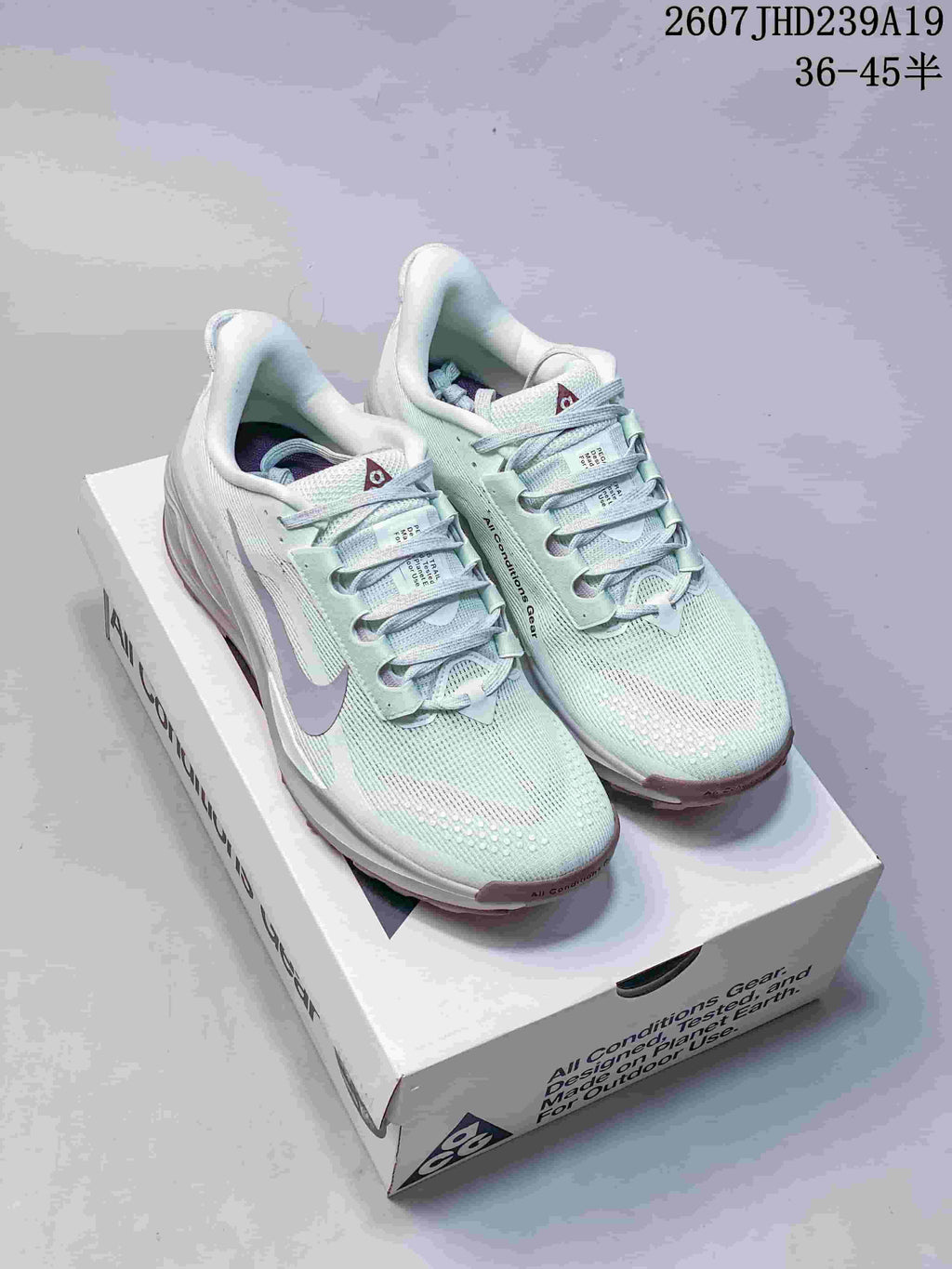 Nike ACG Pegasus Trail Trainers Jade Horizon 2607JHD239A19 - product image from the listing.