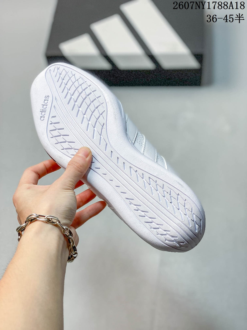 adidas Adipista Casual Sneakers in White EG8662 - product image from the listing.