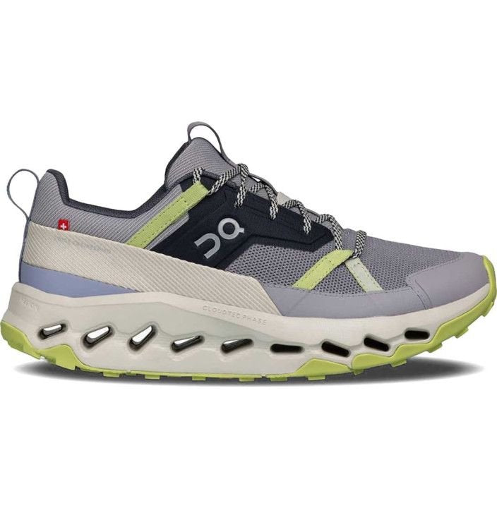 On Cloudhorizon Waterproof Grey/Green Hiking Footwear - product image from the listing.