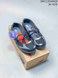 Women's New Balance Flat Breeze Black Gray Sneakers 711260QQT - product image from the listing.