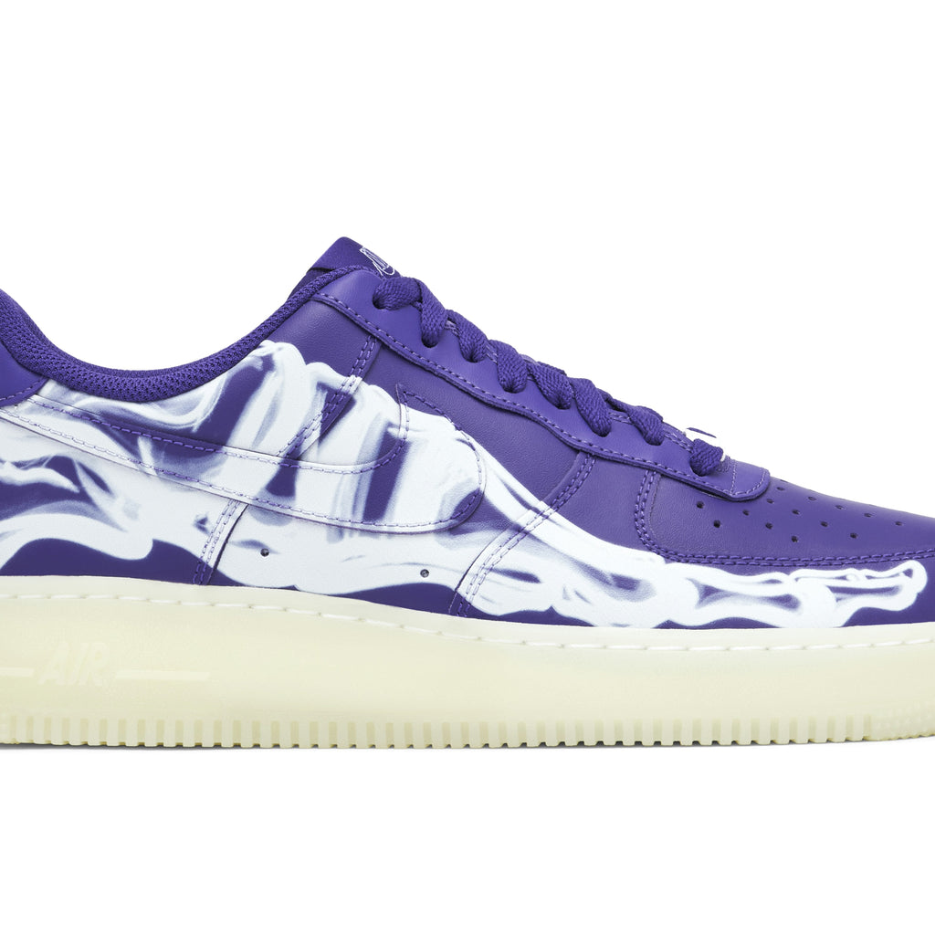 NIKE AIR FORCE 1 SKELETON in PURPLE - product image from the listing.