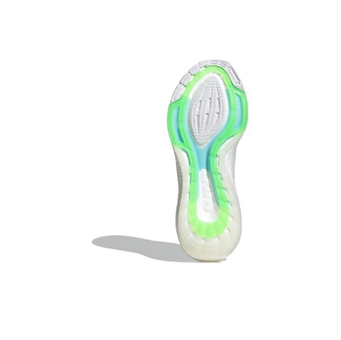 Adidas UltraBoost 22 GX5913 Running Sneakers in White Green - product image from the listing.