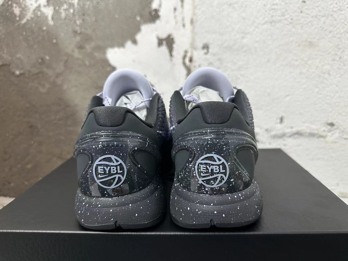Black and Purple Nike Kobe 6 Basketball Shoes - product image from the listing.