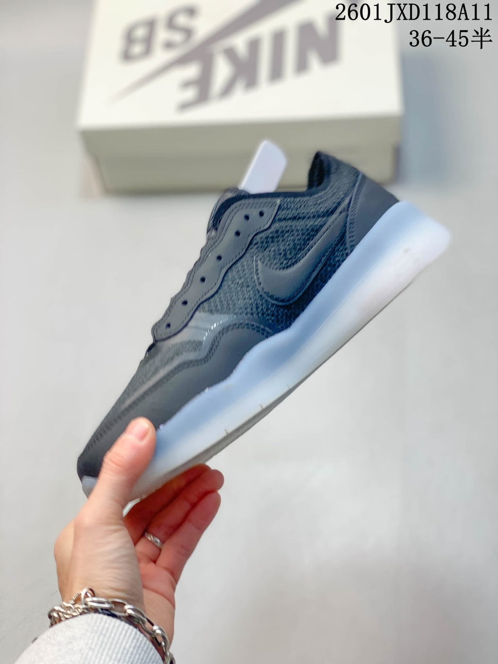 FV8493-2 - Nike SB PS8 Low-Top Skate Shoes, Dark Gray - product image from the listing.