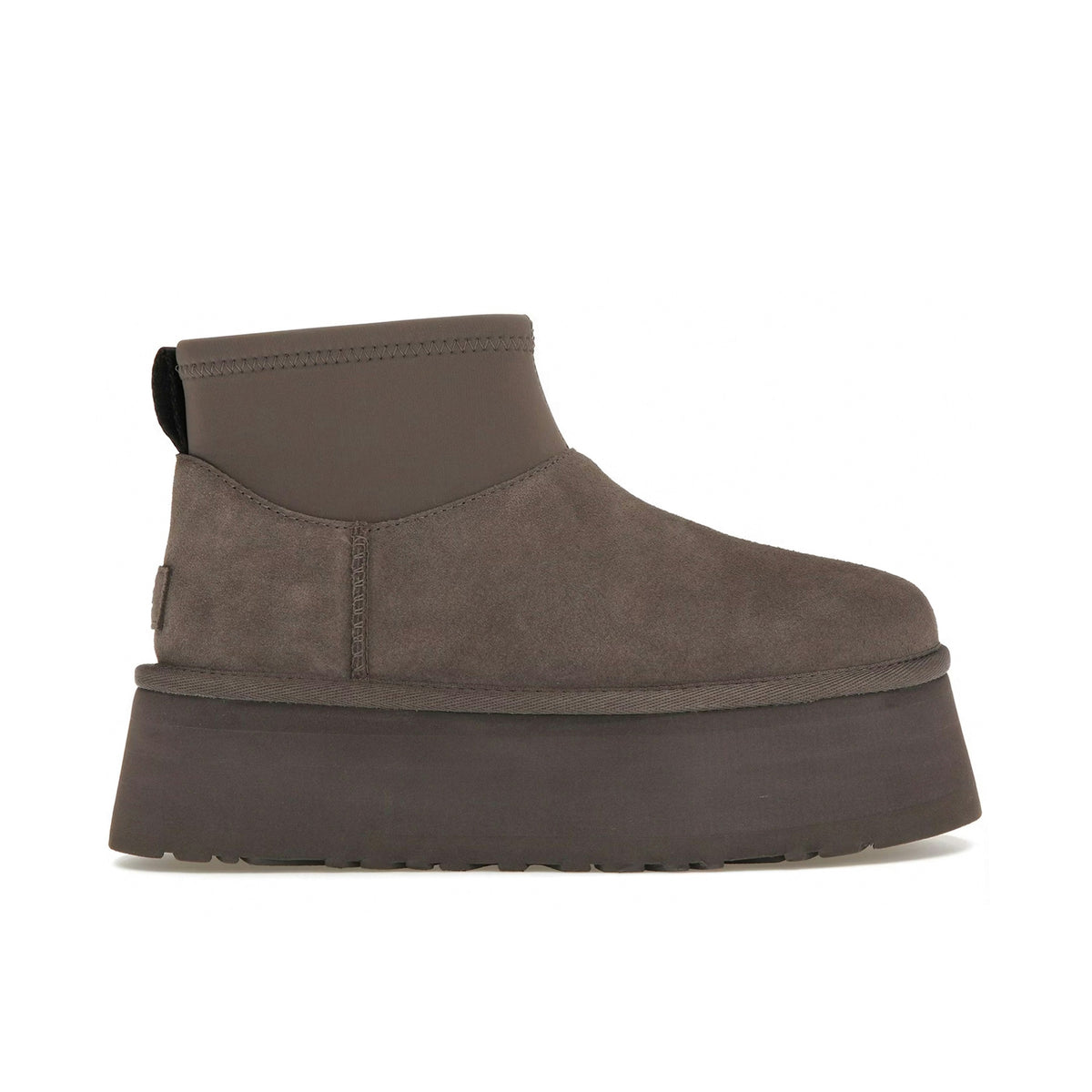 Women's UGG CLASSIC MINI DIPPER BOOT THUNDERCLOUD - product image from the listing.