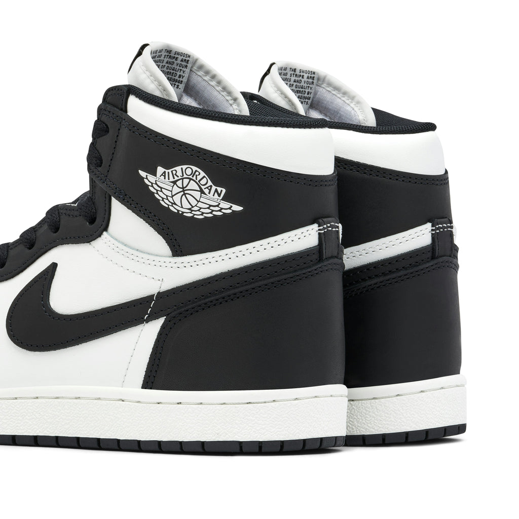 AIR JORDAN 1 HIGH RETRO 85 in BLACK WHITE - product image from the listing.