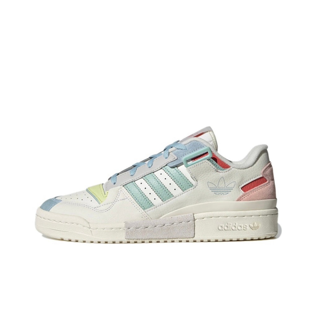 Adidas Originals Forum Exhibit Low Sneakers in White Pastel GX4587 - product image from the listing.