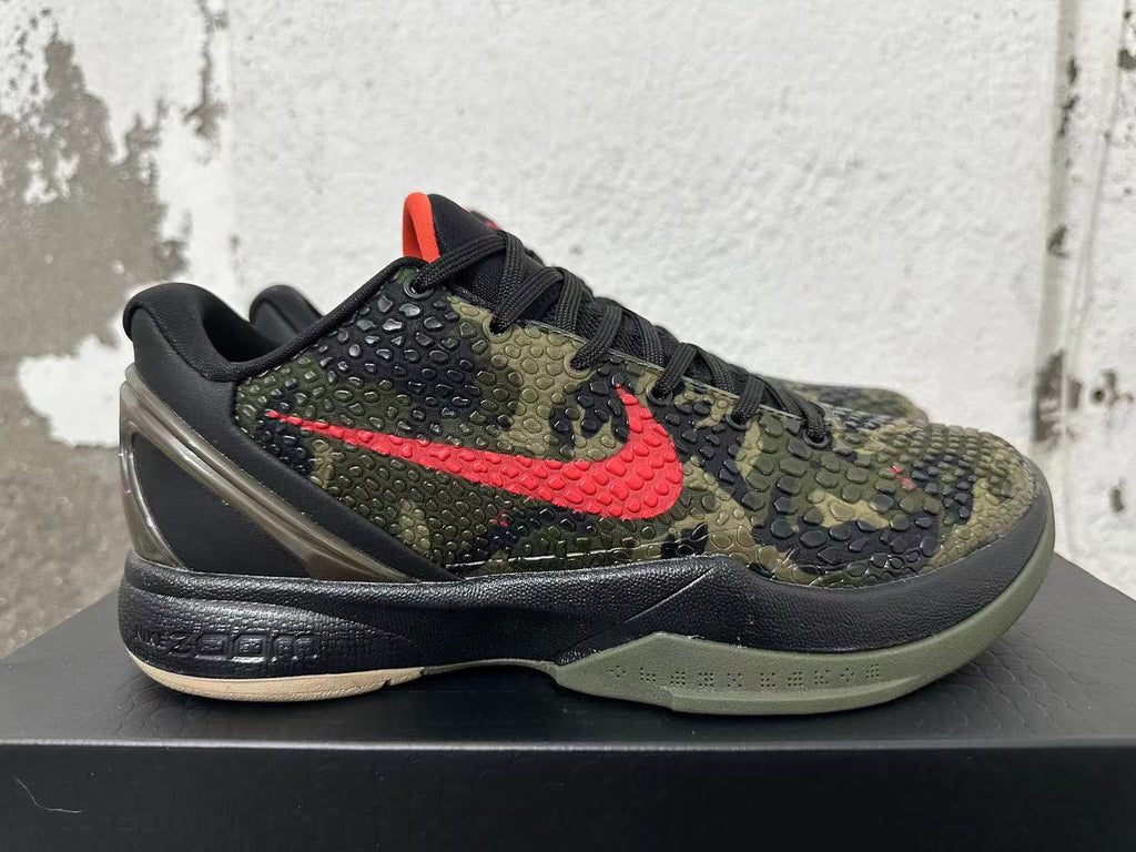 Nike Kobe 6 Italian Camo Basketball Footwear - product image from the listing.