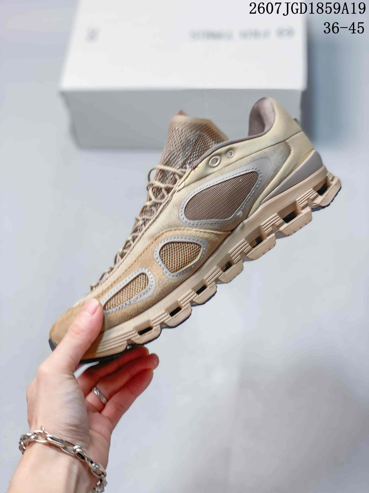 On Cloud X x FKA twigs Sneakers in Beige 2607JGD1859A19 - product image from the listing.