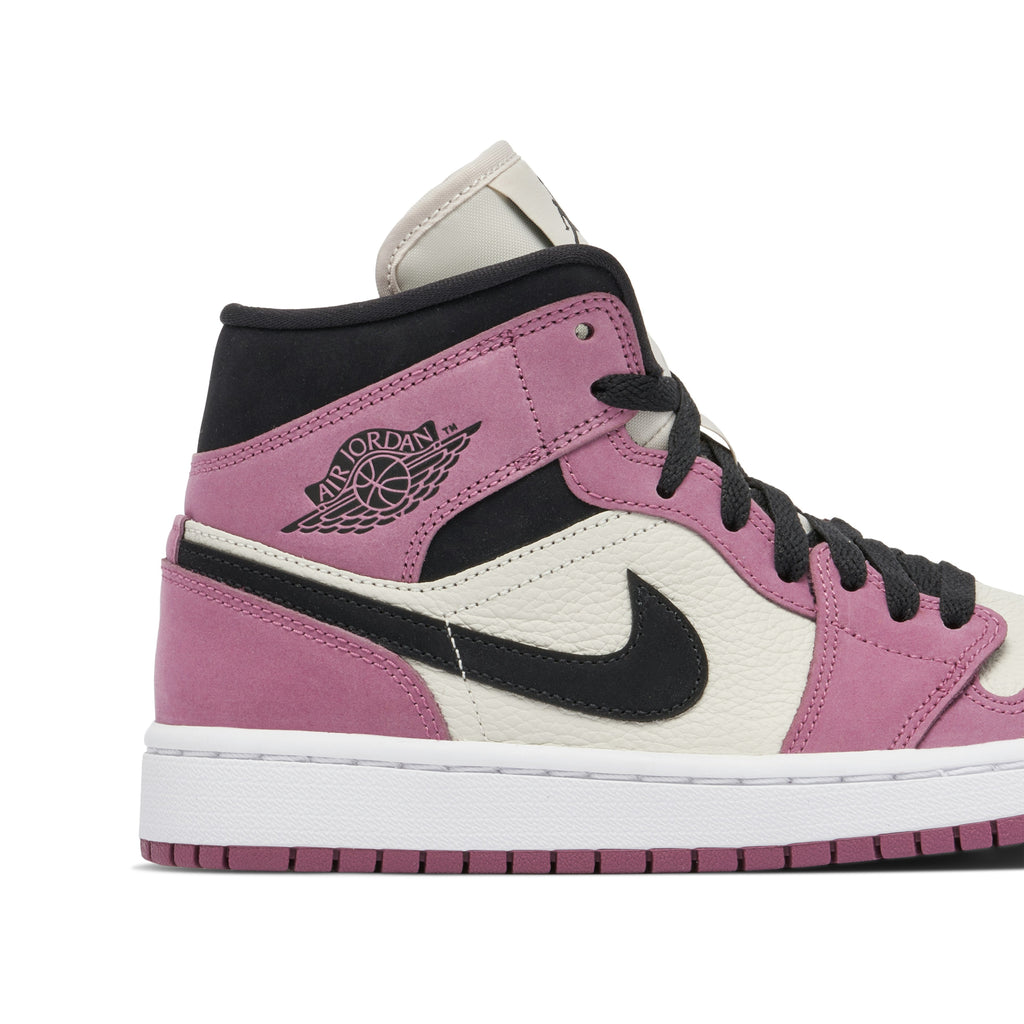 Women's AIR JORDAN 1 MID BERRY PINK - product image from the listing.