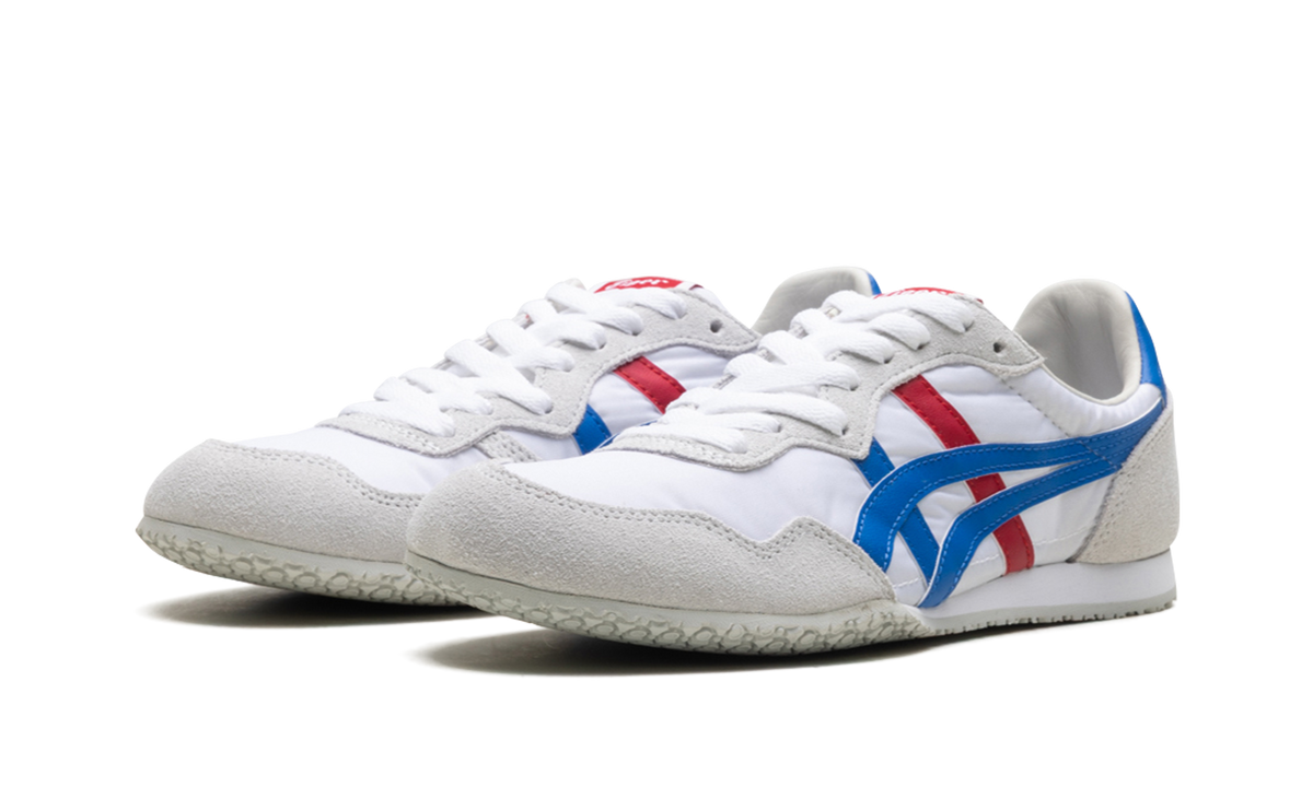 White Directoire Blue Red - Onitsuka Tiger Serrano Sneakers - product image from the listing.