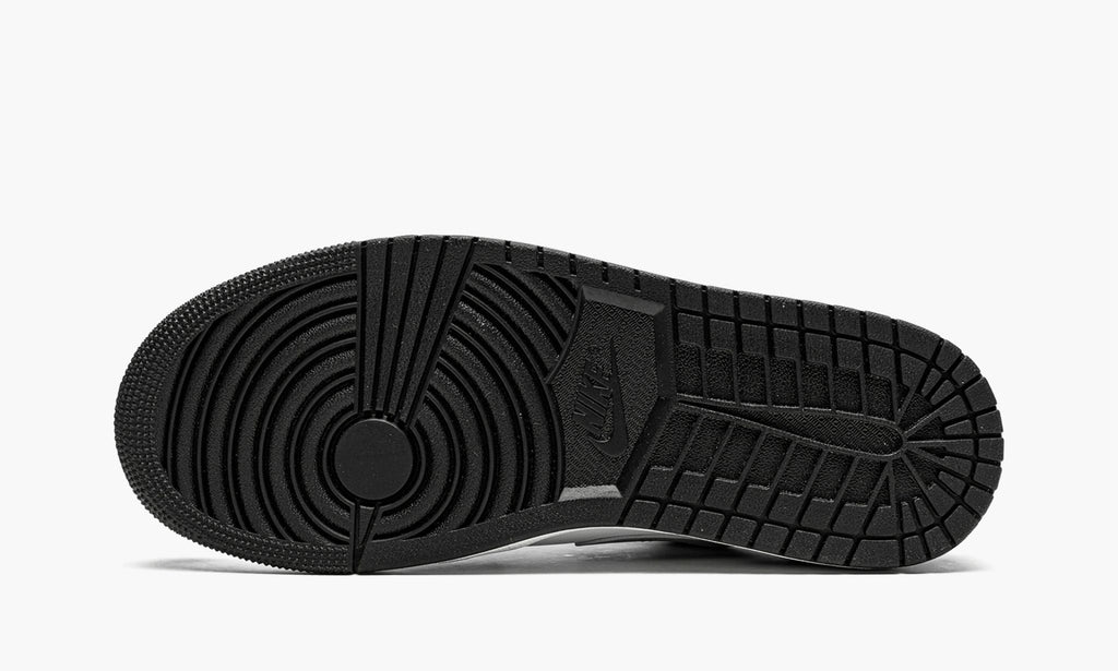 "Black / Particle Grey" Air Jordan 1 Low Sneakers - product image from the listing.