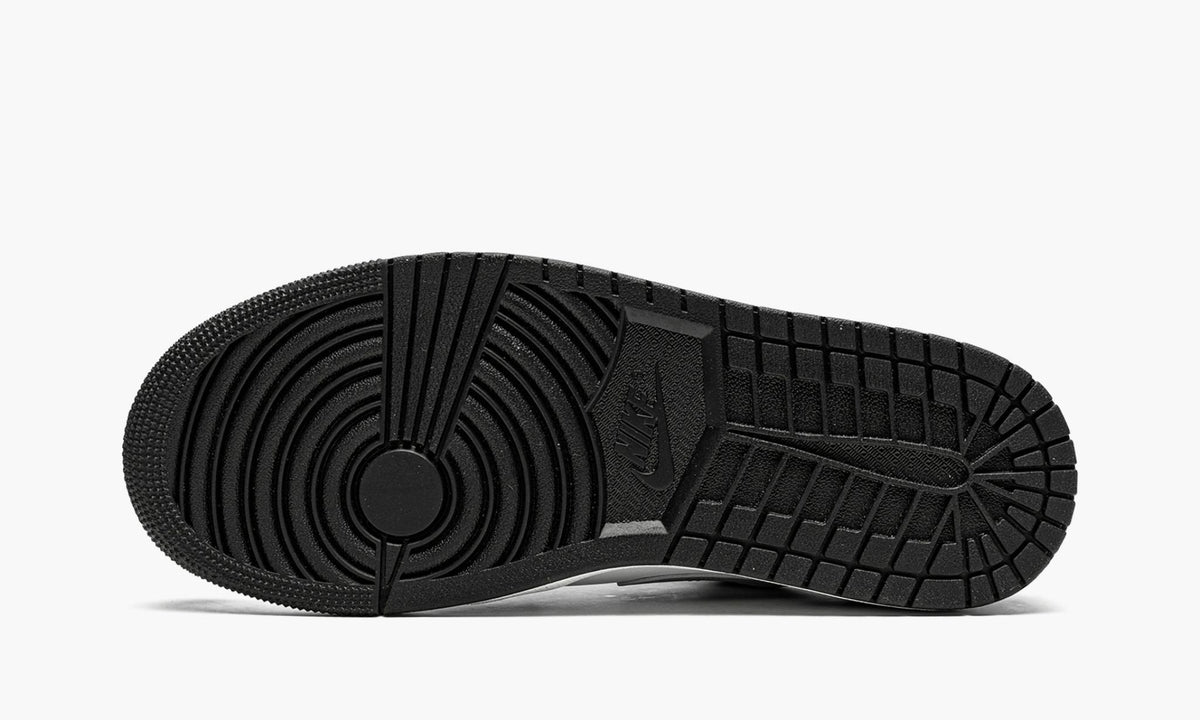 "Black / Particle Grey" Air Jordan 1 Low Sneakers - product image from the listing.