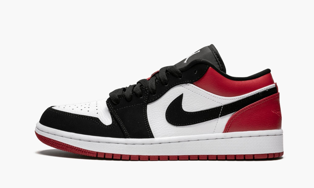 "Black Toe" Air Jordan 1 Low Sneakers - product image from the listing.