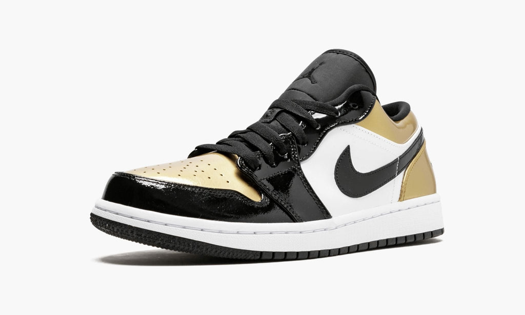"Gold Toe" Air Jordan 1 Low Sneakers - product image from the listing.