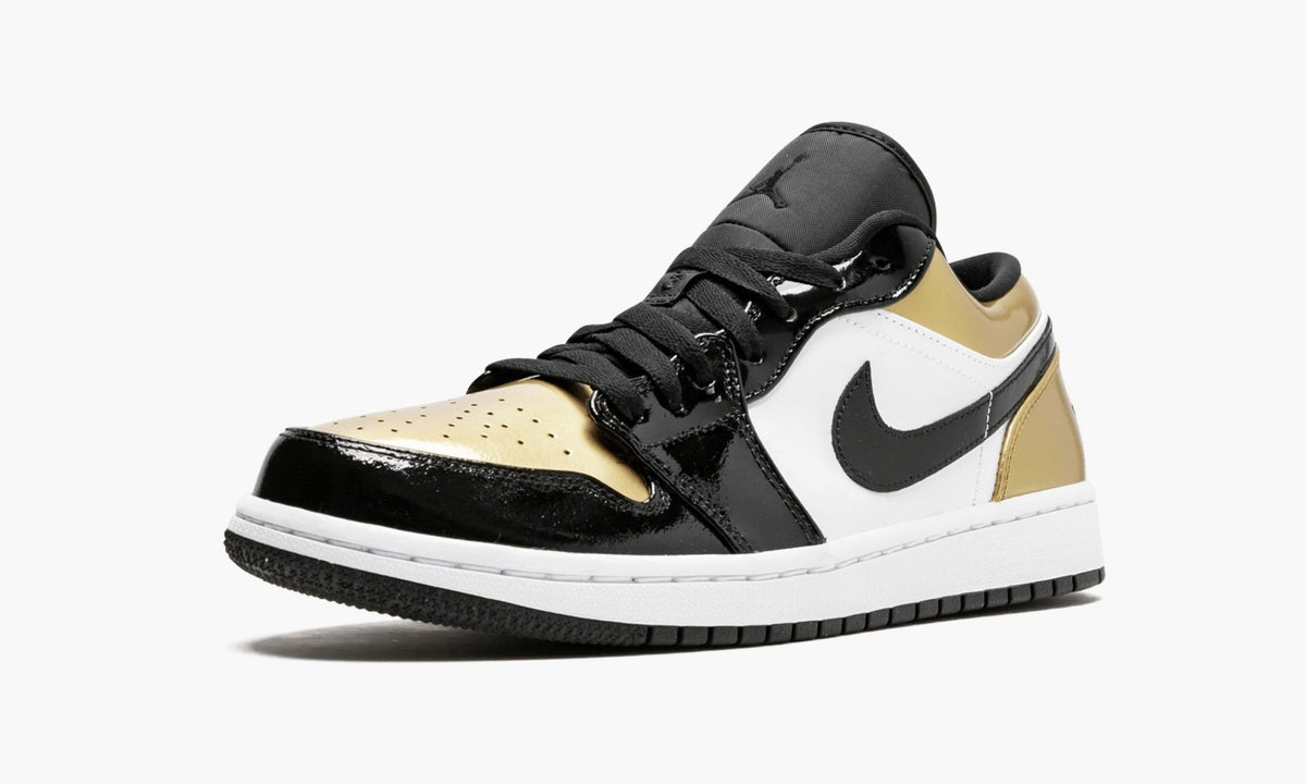"Gold Toe" Air Jordan 1 Low Sneakers - product image from the listing.