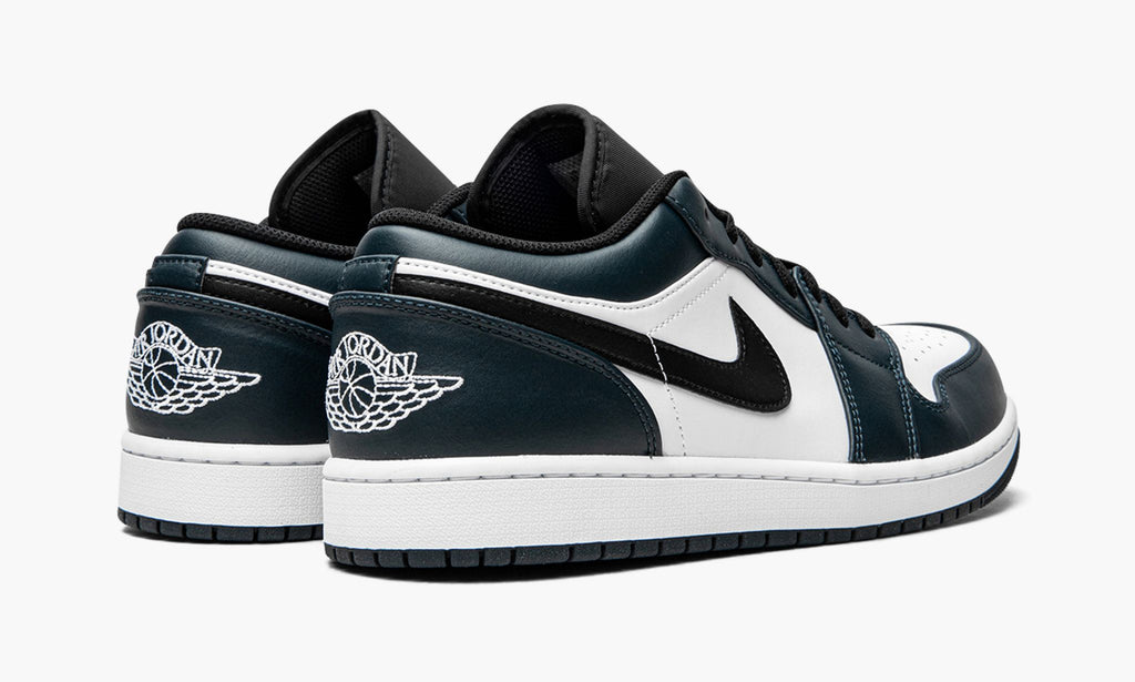 Air Jordan 1 Low Sneakers in Dark Teal - product image from the listing.