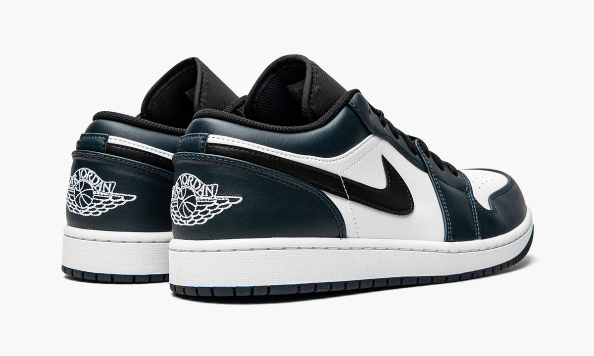 Air Jordan 1 Low Sneakers in Dark Teal - product image from the listing.