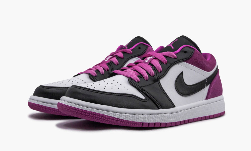 "Fuchsia" Air Jordan 1 Low SE Sneakers - product image from the listing.