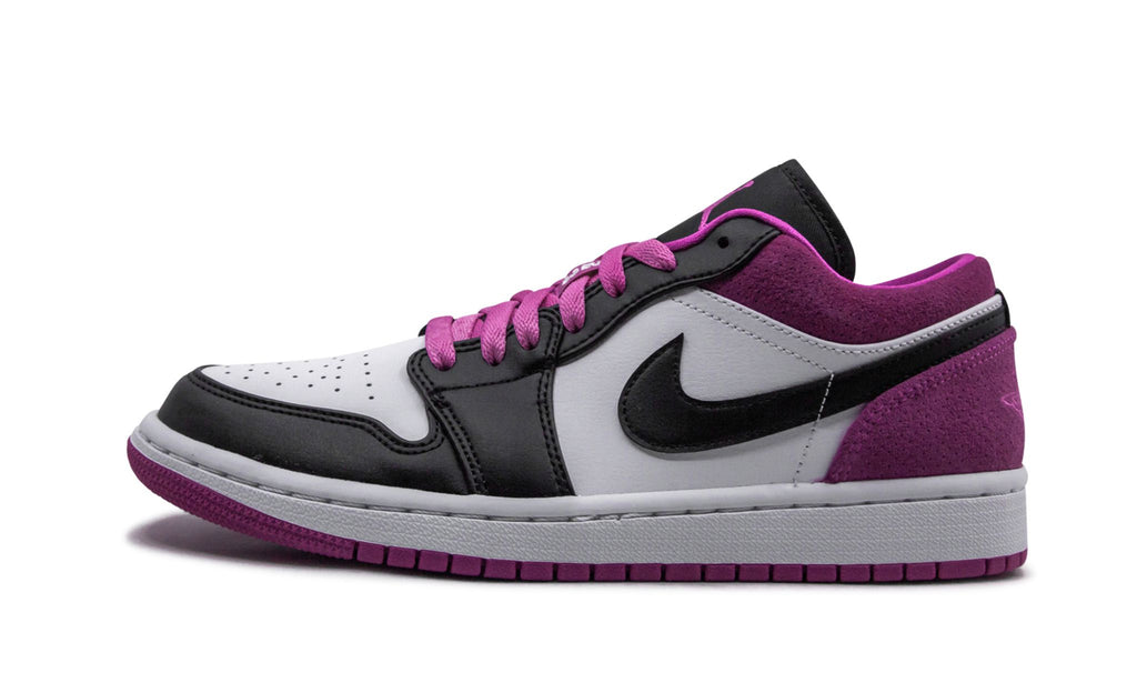"Fuchsia" Air Jordan 1 Low SE Sneakers - product image from the listing.