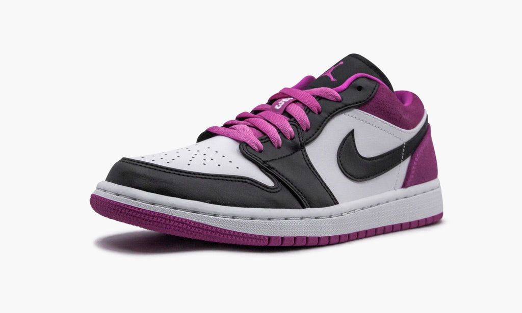 "Fuchsia" Air Jordan 1 Low SE Sneakers - product image from the listing.