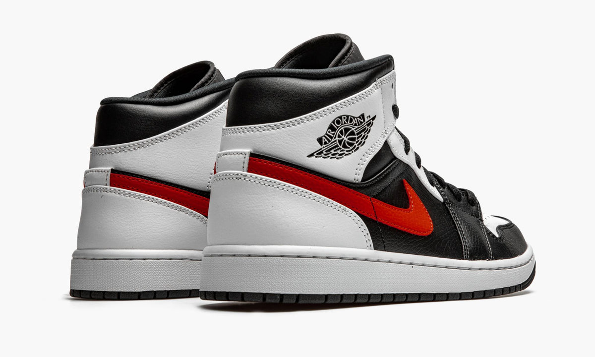 "Chile Red" Air Jordan 1 Mid Sneakers - product image from the listing.