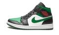 "Green Toe" Air Jordan 1 Mid Sneakers - product image from the listing.