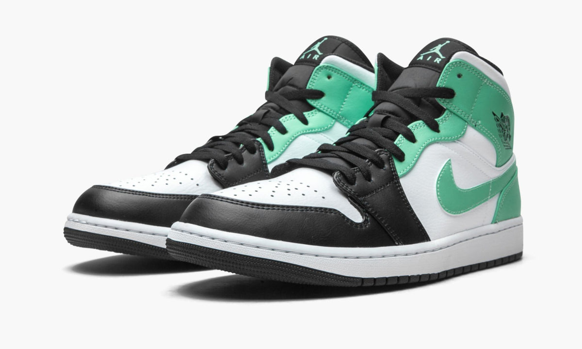 "Island Green" Air Jordan 1 Mid Sneakers - product image from the listing.