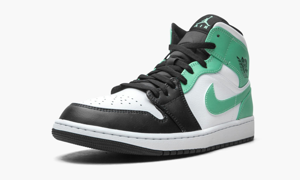 "Island Green" Air Jordan 1 Mid Sneakers - product image from the listing.