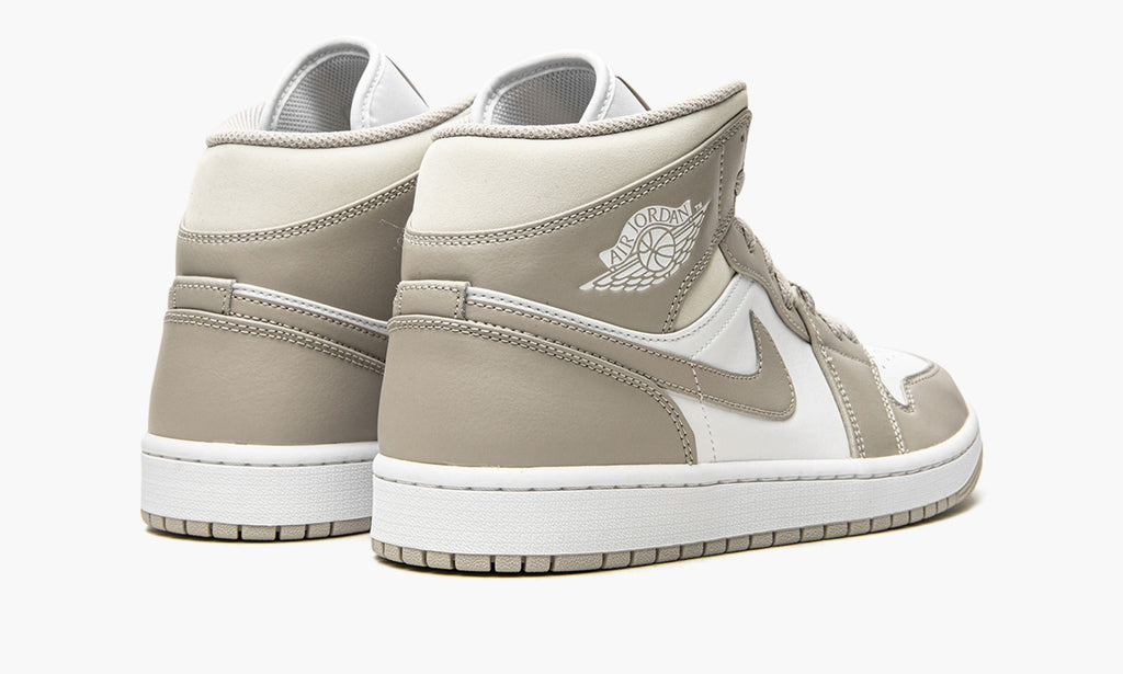 "Linen" Air Jordan 1 Mid Sneakers - product image from the listing.