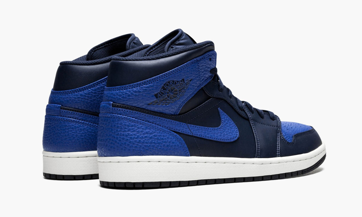 "Obsidian Royal" Air Jordan 1 Mid Sneakers - product image from the listing.