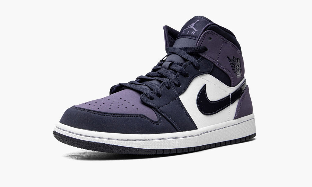 "Sanded Purple" Air Jordan 1 Mid Sneakers - product image from the listing.