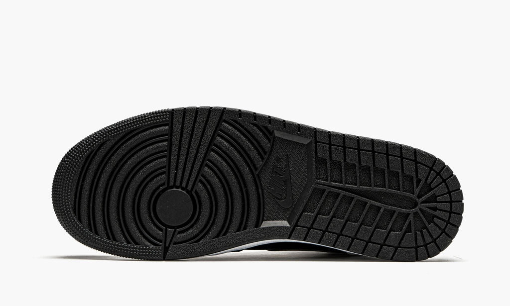 "White Shadow" Air Jordan 1 Mid Sneakers - product image from the listing.
