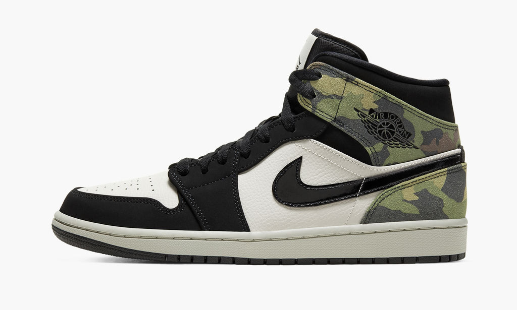 Camo Sneakers - Air Jordan 1 Mid - product image from the listing.