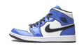 "Signal Blue" Air Jordan 1 Mid SE Sneakers - product image from the listing.
