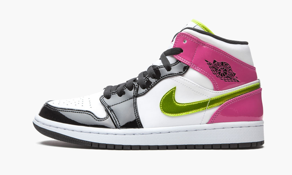 Cyber / Active Fuchsia Sneakers - Air Jordan 1 Mid SE - product image from the listing.